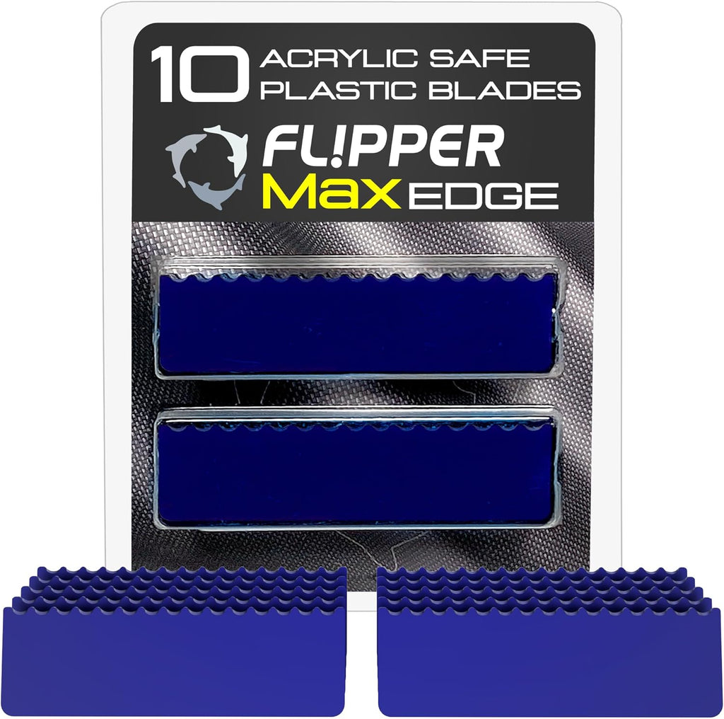 Flipper Edge Max Acrylic Safe Plastic Blades 10 Pack