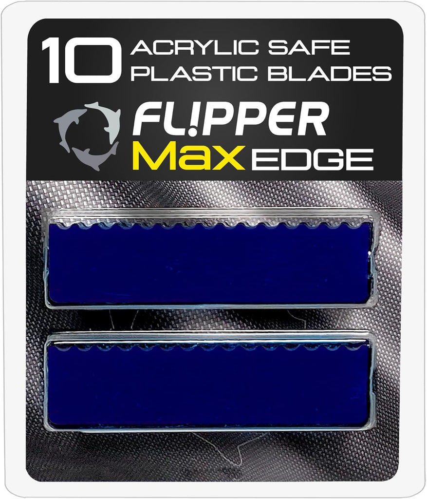 Flipper Edge Max Acrylic Safe Plastic Blades 10 Pack