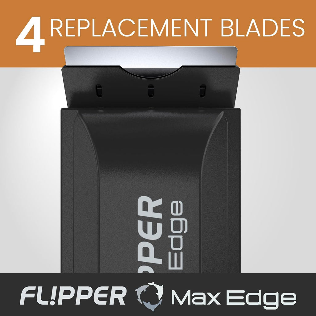 Flipper Edge MAX Stainless Steel Replacement Blades 4 Pack