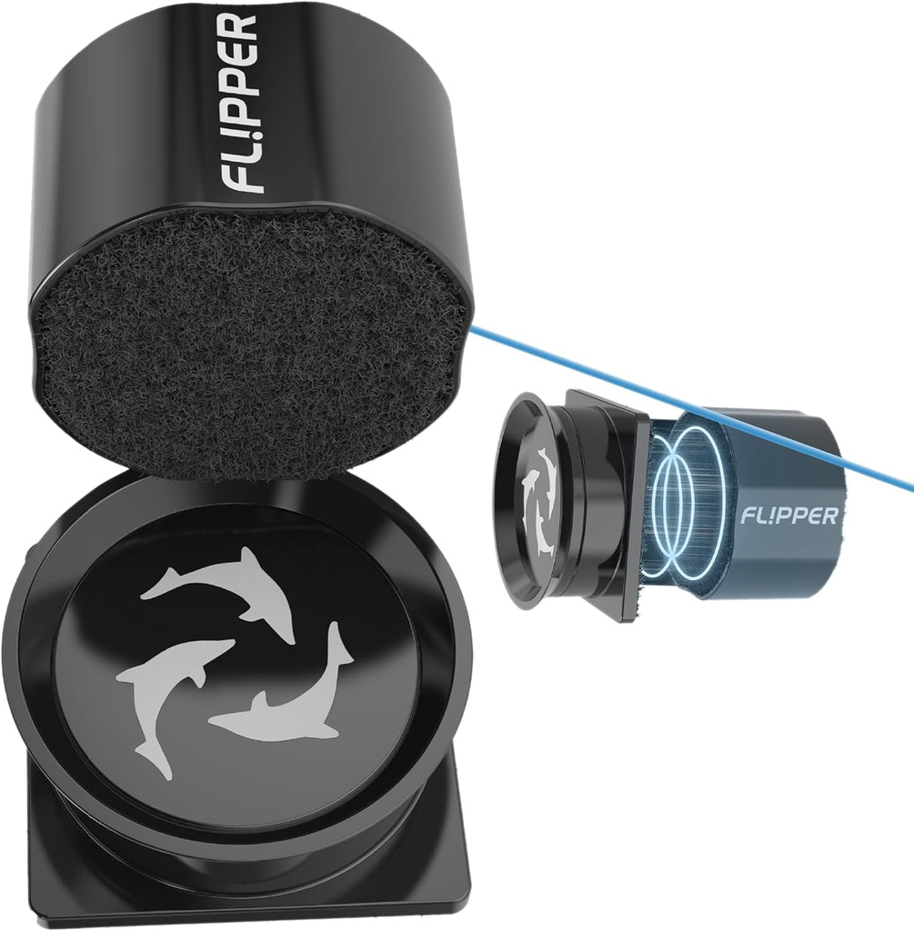 Flipper Pico Black 2-in-1 Aquarium Magnet Cleaner