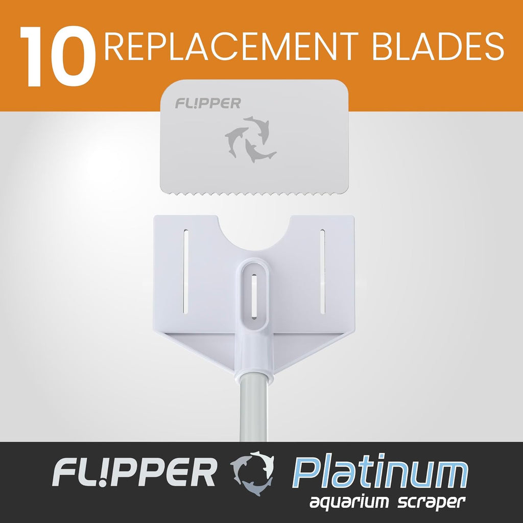 Flipper Platinum Algae Scraper Replacement Blades 10 Pack