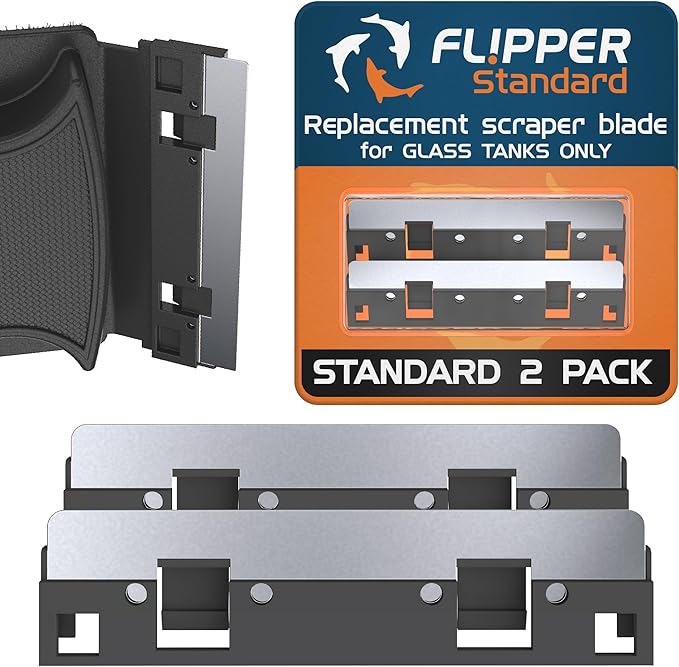 Flipper Standard Replacement Blades Stainless Steel 2 blades per package